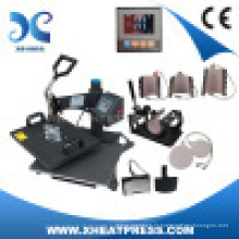 Hot Sale CE approuvé 8IN1 Multipurpose Tshirt Heat Press Machine Sublimation Transfer Sublimation